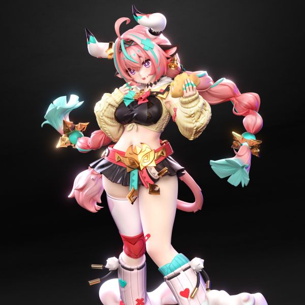 【預定】小浣熊 牛牛 法爾伽 