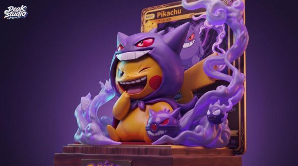【預定】Peak 海外私定 卡牌寶可夢 第四彈 南瓜萬聖節 耿鬼迷擬丘 變裝皮卡丘 