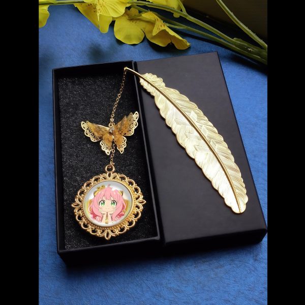 【海外代購】阿喵畫社 小皇帝阿尼亞招財 紀念掛飾書籤掛飾 