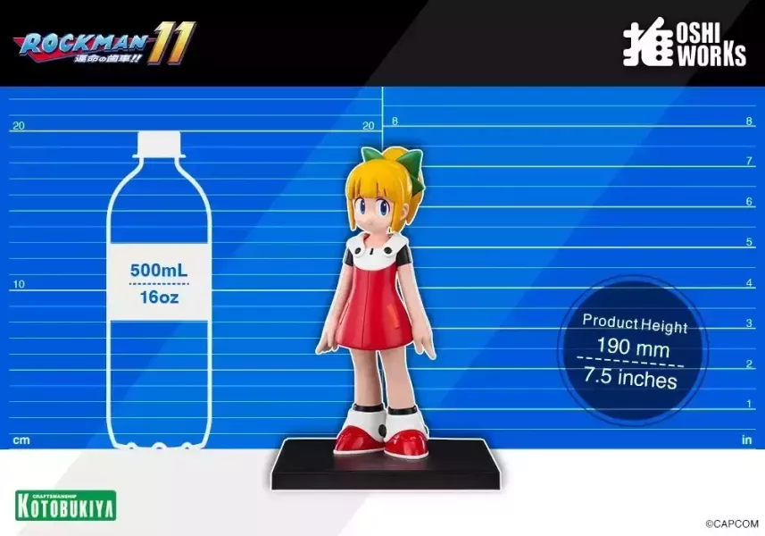 【PVC預定】壽屋 OSHI WORKS 洛克人 ROLL 蘿露 