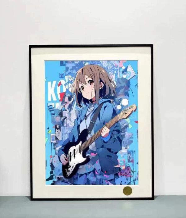 【海外代購】星空《輕音少女平澤唯》K-ON！京阿尼輕音部裝飾畫 
