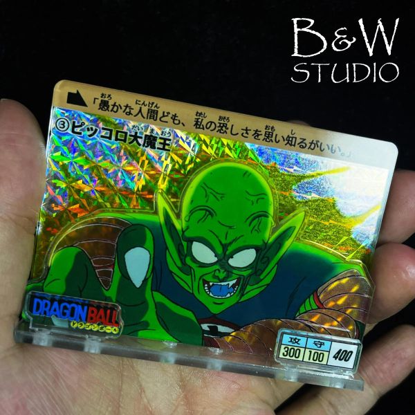 【海外代購】黑白畫映 B&W Studio 亞克力鐳射立牌 龍珠本彈1/2/3號卡 悟空 比克 DCS-001/DCS-002/DCS-003 