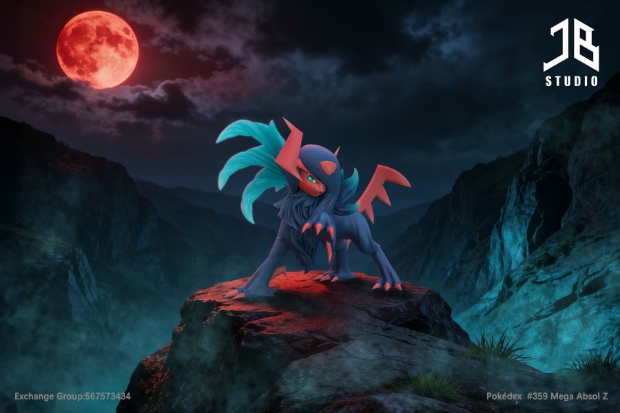 【預定】精寶 JB 【圖鑑】系列 Mega 阿勃梭魯 Z 