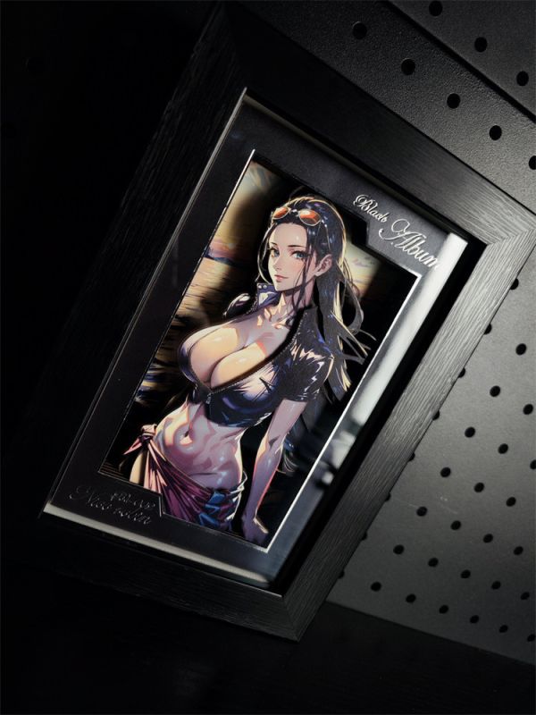 【海外代購】黑盒子 BA002 妮可羅賓 桌面超迷你立體相框畫01 