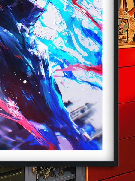 【海外代購】巴洛克 《炫彩五悟》咒術回戰Gojo咒術師虎杖悠仁夏油傑動漫裝飾畫冰箱貼 