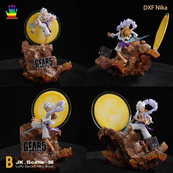 【海外代購】JacksDo 五檔 尼卡路飛 地台 不含人物 