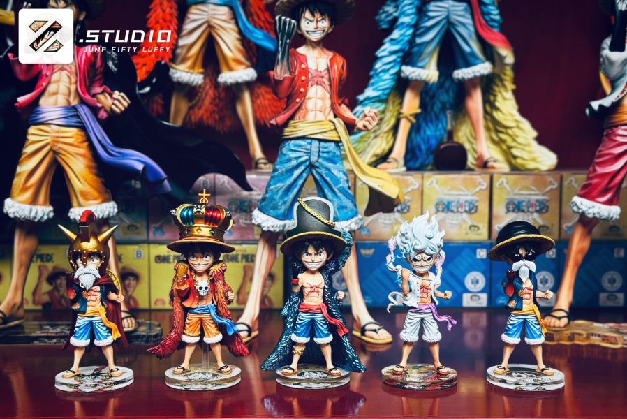 【預定】Zzz jump50週年 第五彈 扉頁藍衣路飛 