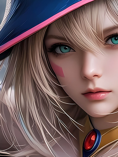 【海外代購】巴洛克 《魔法美少女》遊戲王武藤遊戲海馬天空龍卡牌三幻神動漫裝飾畫冰箱貼 