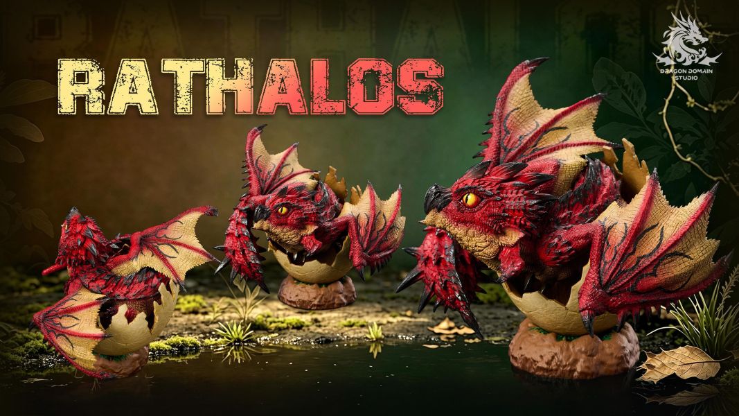 【預定】Dragon Realm 高級私人訂製 初生龍蛋系列 雄火龍— 亞種蒼火龍— 稀有個體銀火龍 雌火龍— 亞種櫻火龍— 稀有個體金火龍 