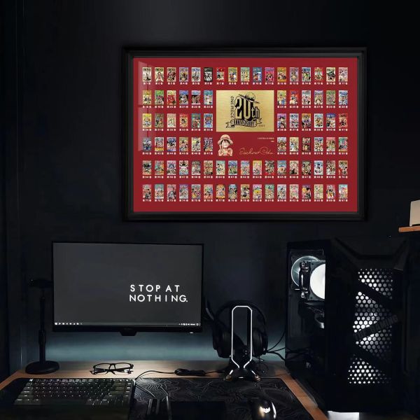 【海外代購】千鳥社 海賊王 87卷漫畫封面 魯夫草帽圖 裝飾畫 