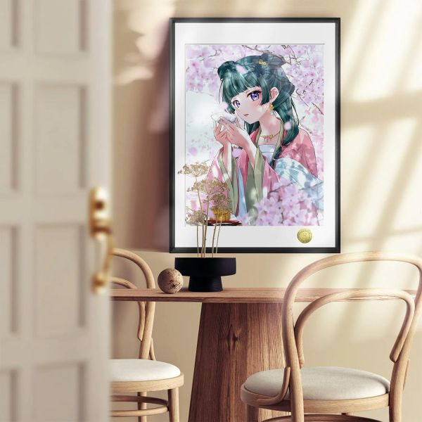 【海外代購】皇呱 《藥屋少女貓貓》藥屋少女的呢喃裝飾畫 午睡毯  地毯 