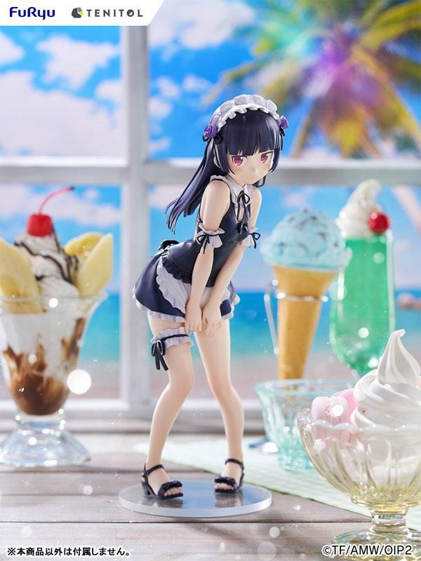 【預定】FuRyu TENITOL TALL 我的妹妹哪有這麼可愛 新垣綾瀨 高坂桐乃 黒貓 泳裝女僕Ver. 
