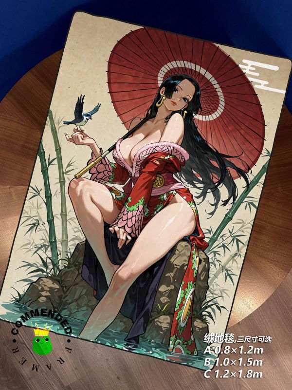 【海外代購】皇呱 《海賊女帝浮生繪》 海賊王海賊女帝浮生繪同人周邊裝飾畫 午睡毯 地毯 