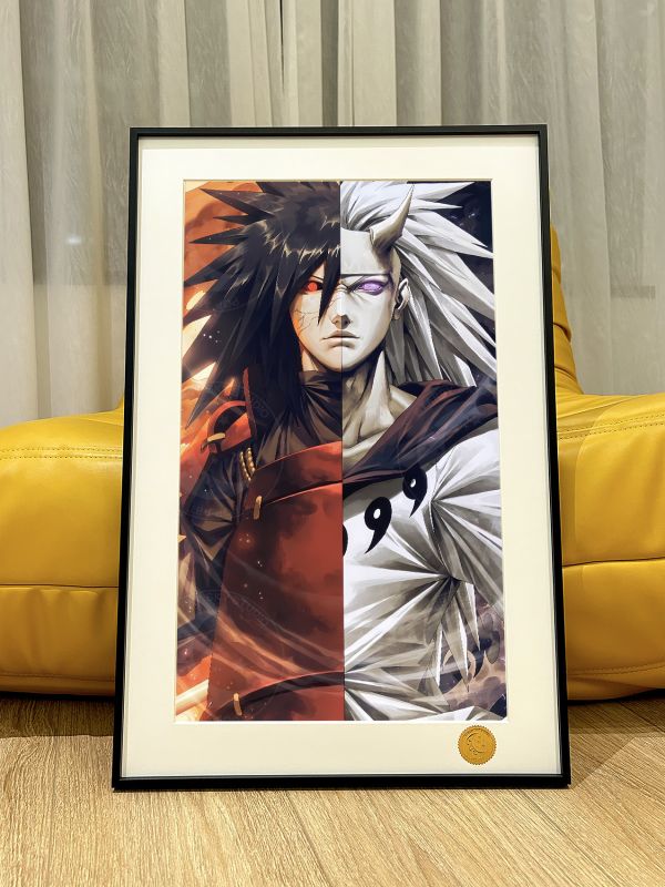 【海外代購】星空 《斑》火影忍者naruto宇智波六道寫輪眼須佐能乎裝飾畫 