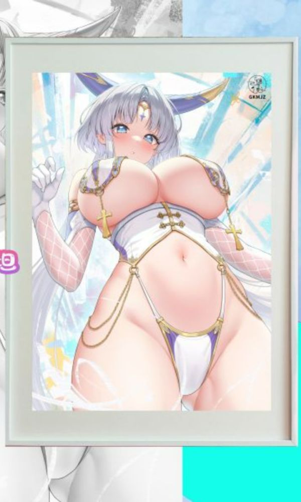 【海外代購】GK漫節奏 緋紅神約利維坦 裱框裝飾立體畫 