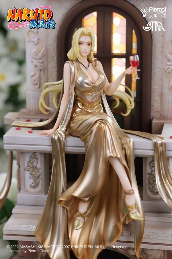 【海外代購】【40CM】星星社 STAREXVA Studio 《火影忍者: 疾風傳》禮服系列第二款，綱手1/7 