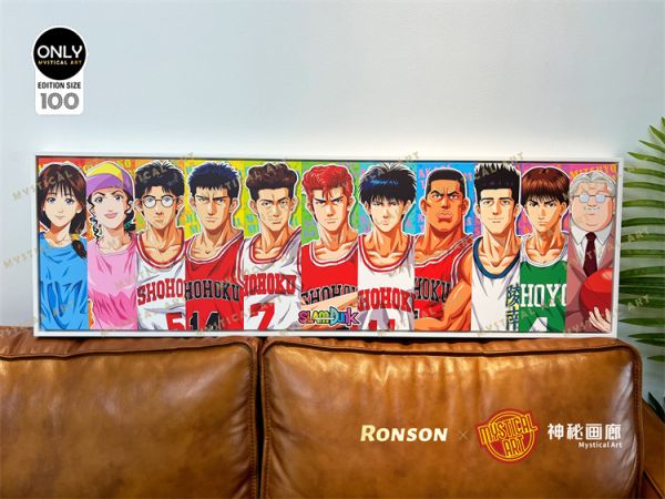 【海外代購】【100*30CM】神秘畫廊 RAINBOW系列07 灌籃高手裝飾畫01 