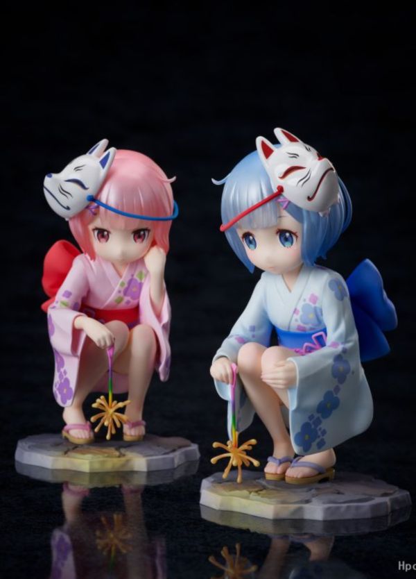 【海外代購】【12CM】F:NEX Re：從零開始的異世界生活 蕾姆 與 拉姆 幼夏的記憶 