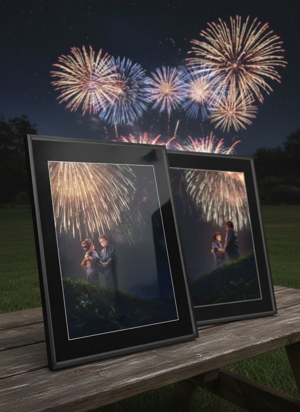 【海外代購】千鳥社 《戀雪狛治求婚》鬼滅之刃無限城猗窩座戀雪狛治煙火主視覺圖裝飾畫 