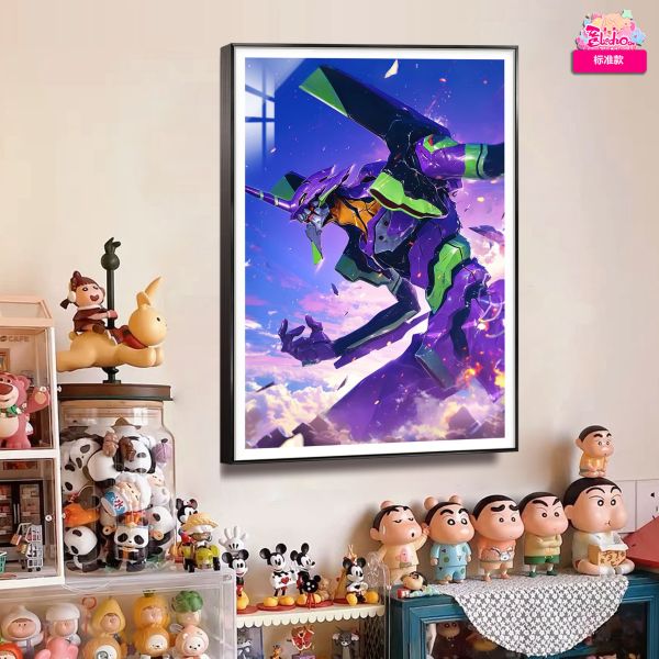 【海外代購】阿喵畫社 《EVA》戰損 初號機 8k超清裝飾畫 
