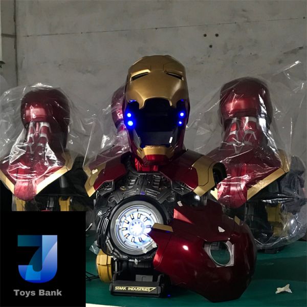 【海外代購】【68CM】鋼鐵俠 Mark47胸像 
