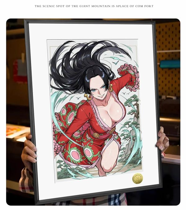 【海外代購】皇呱  《海賊女帝浮生繪第二彈》海賊王裝飾畫 午睡毯 地毯 