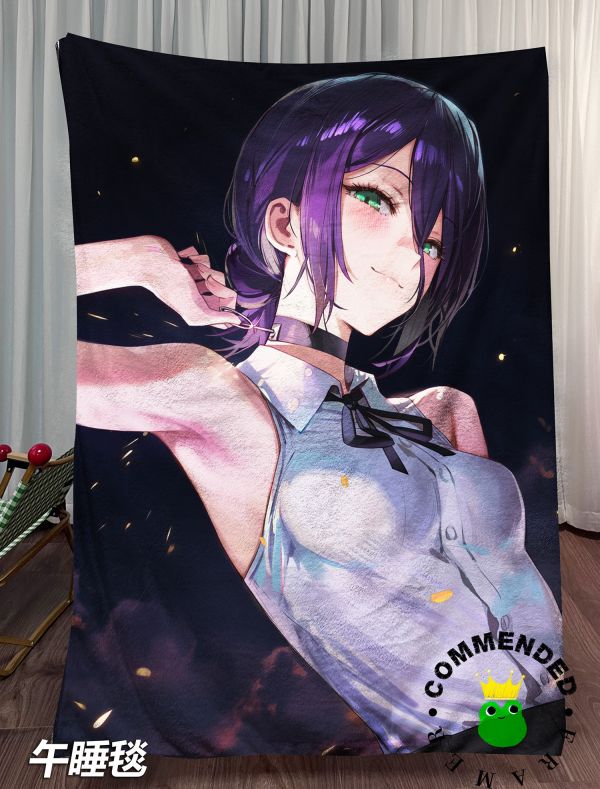 【海外代購】皇呱 《冷嬈又危險的蕾塞》電鋸人炸彈惡魔冷艷又危險的蕾塞週邊裝飾畫 午睡毯  地毯 