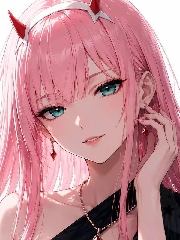 【海外代購】星空 《絕美零二》Zero Two國家隊DARLING in the FRANXX裝飾畫 