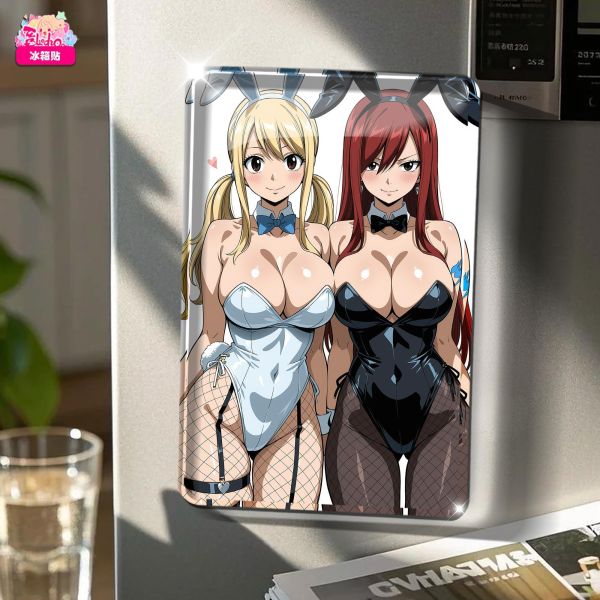 【海外代購】阿喵畫社 兔女郎 艾露莎與露西全景款 8k主題超清全景裝飾畫 護腕滑鼠墊 冰箱貼 