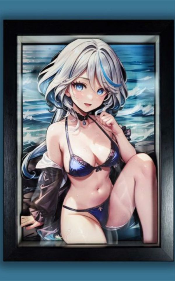【海外代購】泥棒貓 DSRL-019 芙寧娜 可月兌立體畫 