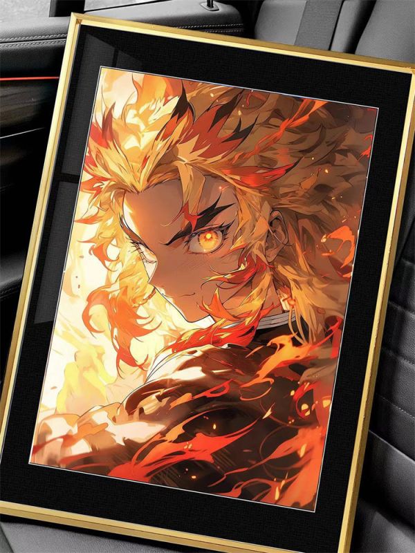 【海外代購】千鳥社 炭治郎祢豆子炎柱善逸 裝飾畫01 