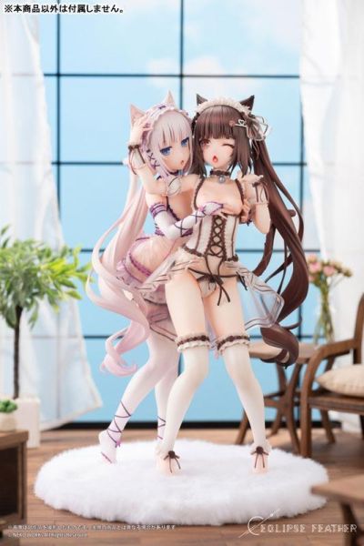 【R18PVC-預定】Eclipse Feather 貓娘樂園 巧克力&香草 午後的甜蜜嬉戲Ver 1/6 豪華版 