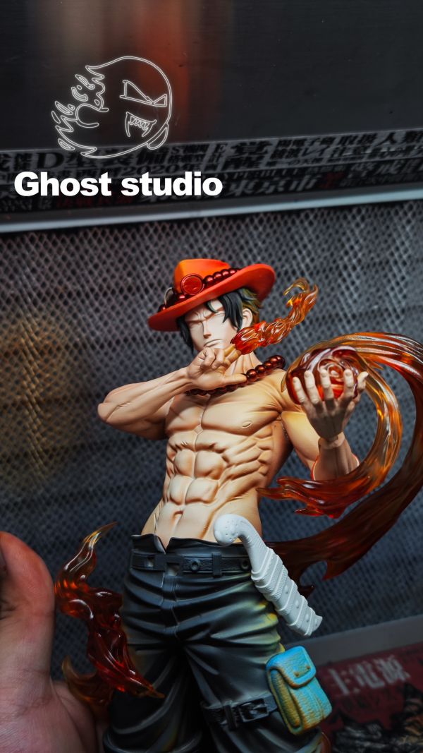 【預定】Ghost 幽靈 白團共鳴系列第二彈 火拳-艾斯 