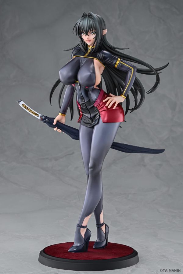 【R18PVC-預定】Q-six 對魔忍RPGX 安妮羅傑 瓦裘拉 1/6 黑色一般版 