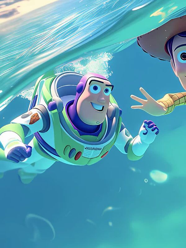 【預定】星空 玩具總動員 胡迪巴斯光年 Toy Story 裝飾畫 