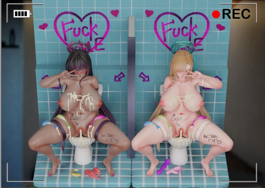 【R18-預定】NTR 廁所裡的明日奈&花凜 
