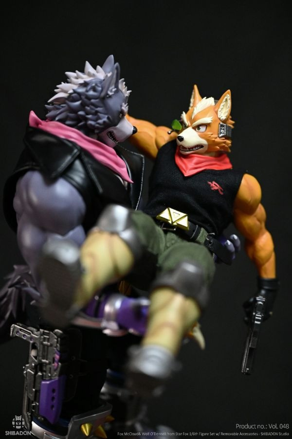 【海外代購】星際火狐 Fox McCloud& Wolf O’Donnell 