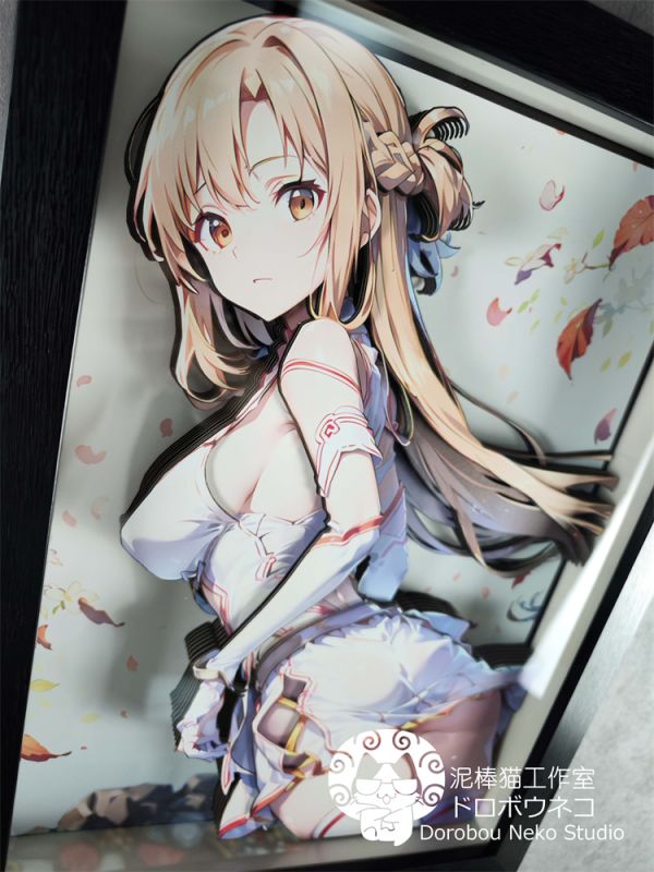 【海外代購】 泥棒貓 DSMG-021 結城明日奈 立體裝飾畫 