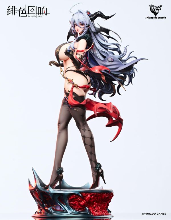 【預定】TriEagles TES 《緋色迴響》正版授權系列 雕像第一彈 黛莫妮卡 