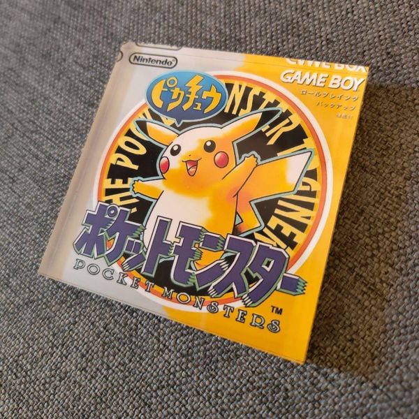 【預定】口袋時光愛好者工坊 Pokemon Time Sa1tan PTS 日版GBA卡帶壓克力磚冰箱貼（紅/藍/綠/黃/金/銀） 