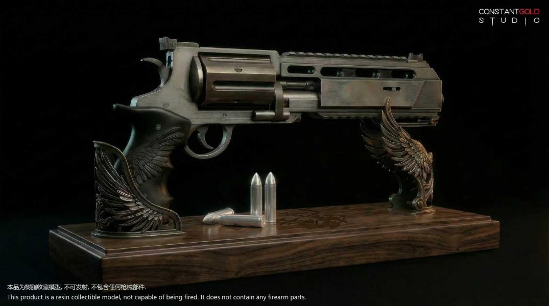 【預定】CGS 恆金 生化危機9安魂左輪Requiem 收藏級模擬樹脂模型 