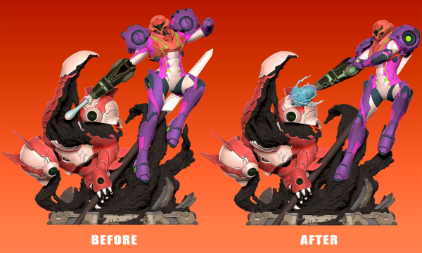 【海外代購】Wake 銀河戰士 薩姆斯 METROID Samus 