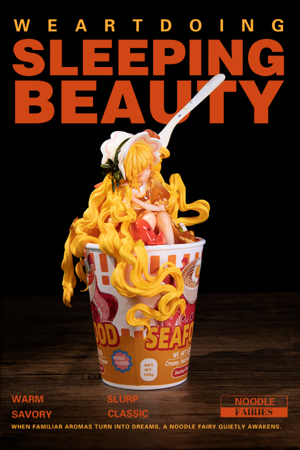 【預定】WeArtDoing WAD 杯麵女孩-海鮮濃湯 & 炒麵女孩-經典醬汁 Noodle Fairies-Seafood Flavor & Original Sauce 