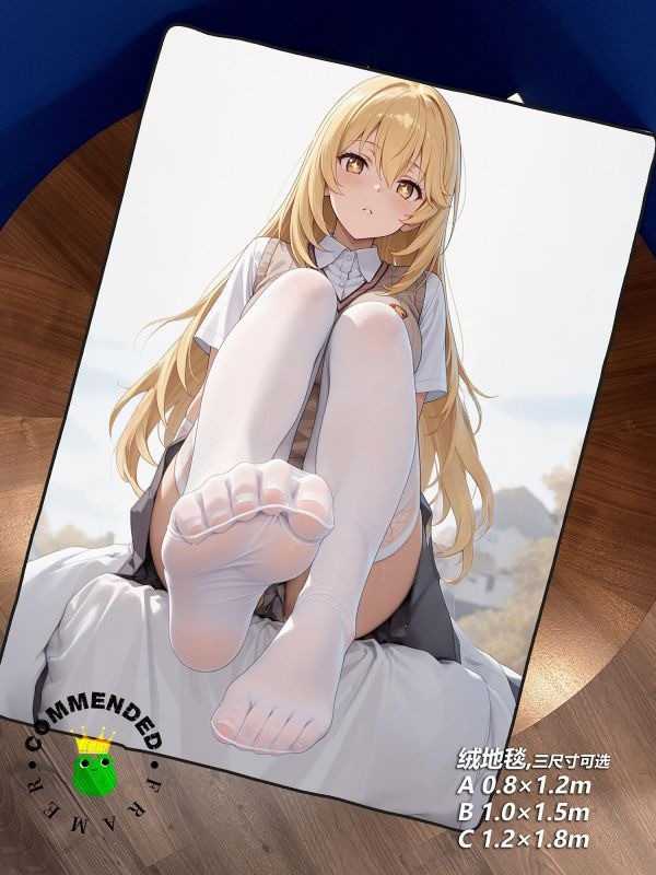 【海外代購】皇呱 《食蜂女王》某科學超電磁炮可御可萌裝飾畫 午睡毯 地毯 