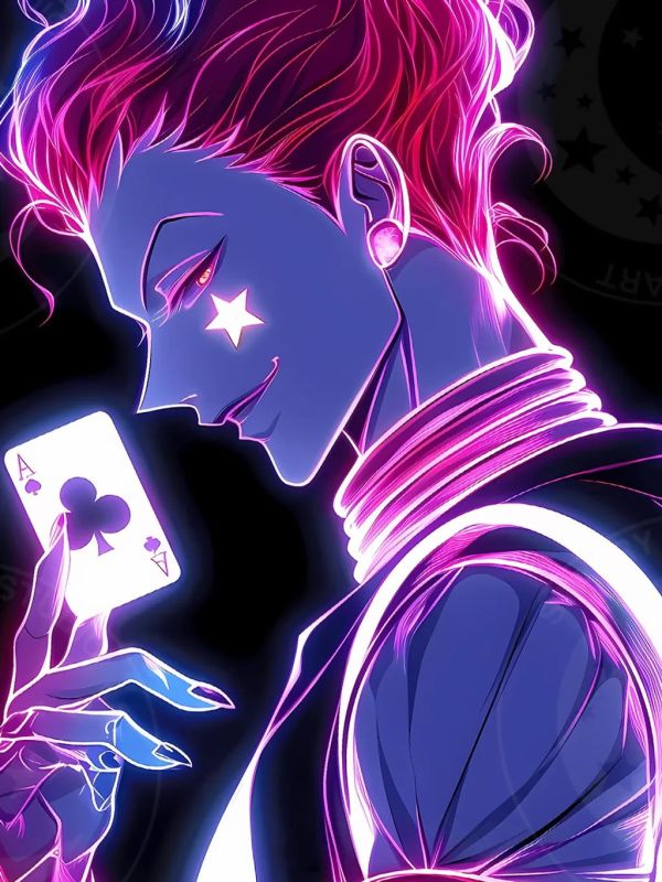 【海外代購】星空《西索》Hisoka全職獵人裝飾畫 