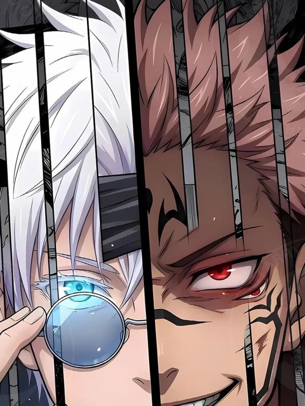 【海外代購】星空《五條宿儺》五條悟虎杖悠仁咒術回戰裝飾畫 