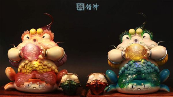 【海外代購】鑄造神 喝霸錦鯉 