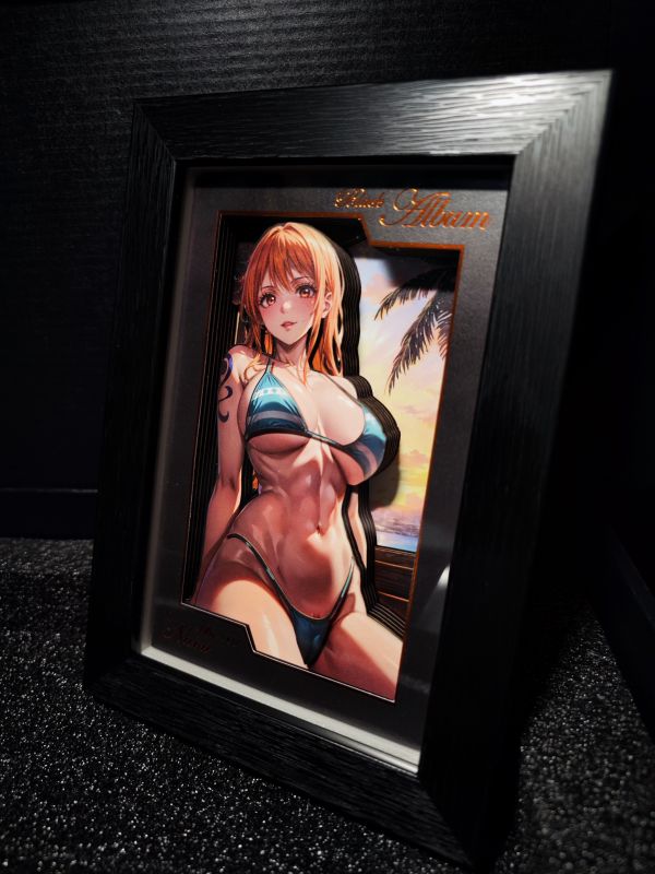 【海外代購】黑盒子 Black Box 海賊王 BA-007 娜美 立體相框 