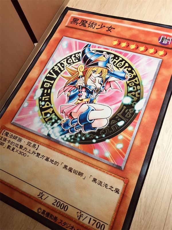 【海外代購】【120*80CM】星空 黑魔導女孩 床邊臥室書房客廳 地毯01 