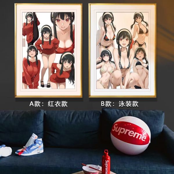 【海外代購】千鳥社 《約爾五連拍》約爾福傑間諜過家家Yor荊棘公主裝飾畫 